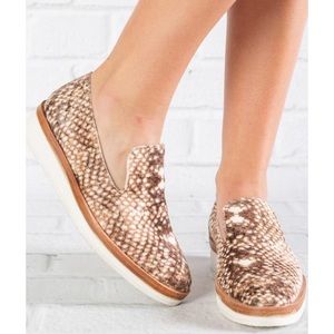 Free People snake eyes loafers